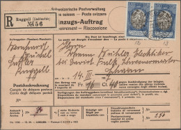 Liechtenstein: 1912/1955, Lot Mit 12 Besseren Und Sauberen Belegen, Dabei U.a. N - Sammlungen