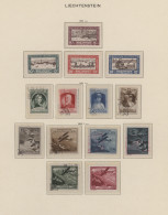 Liechtenstein: 1912-2020, Saubere Sammlung, Anfangs Postfrisch, Ungebraucht Bzw. - Sammlungen