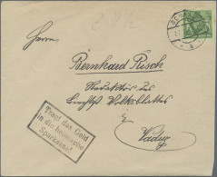 Liechtenstein: 1923/1960, Interessanter Posten Mit 23 Briefen, Karten, Ganzsache - Lotes/Colecciones
