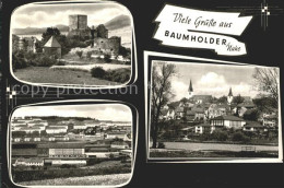 72210233 Baumholder Nahe Burgruine Ortsansichten  Baumholder - Sonstige & Ohne Zuordnung