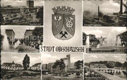 72209311 Oberhausen Hauptbahnhof Gute Hoffnungshuette Fontaene Friedensplatz Eur - Oberhausen