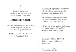 Norbert Cool (1928-1993) - Andachtsbilder