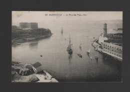 CPA - 13 - N°80 - Marseille - La Passe Du Vieux Port - Circulée - Puerto Viejo (Vieux-Port), Saint Victor, Le Panier