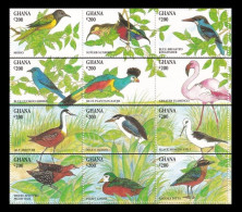 GHANA 1994 - PAJAROS - AVES - YVERT 1656/1667** - Ghana (1957-...)