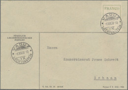 Liechtenstein - Dienstmarken: 1932/1991, Posten Mit über 70 Dienstbriefen Mit In - Service