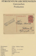 Liechtenstein - Ganzsachen: 1912/2022, Saubere Gestempelte GA-Sammlung In Den Nu - Enteros Postales