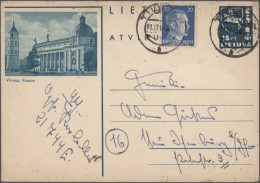 Lithuania - Postal Stationery: 1938-40 Postal Stationery Picture Cards: Collecti - Lituanie