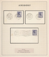 Luxembourg - Post Marks: 1947-1970 (ca.), Stempel-Sammlung In 3 Luxusalben, Vorb - Machines à Affranchir (EMA)