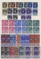 Malta: 1964/1995 Collection & Stock Of Blocks Of Four And Souvenir Sheets In A B - Malte
