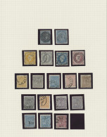 Norway: 1855/1968 (approx.), Clean, Used Collection Starting With 2x Of The 1855 - Used Stamps