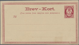Norway - Postal Stationery: 1872/2002, Balance Of Apprx. 254 (mainly Unused) Sta - Ganzsachen