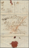 Österreich - Vorphilatelie: 1700-1850 (ca.), Album Mit 36 Belegen, Dabei Frühe, - ...-1850 Prephilately