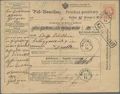 Österreich: 1860/2017 (ca.), Partie Von Ca. 60 Belegen, Dabei Interessante Stemp - Colecciones