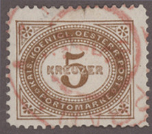 Österreich: 1894/1918, PRAGER POSTAMT 1 In ROT, Spezial-Sammlung Von Ca. 80 Bele - Sammlungen
