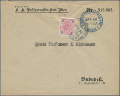 Österreich: 1896/1962, Vielseitige Sammlung Von 73 Mittleren Und Besseren Belege - Collezioni