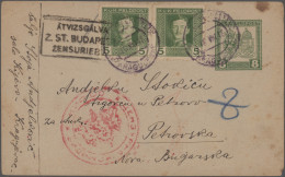 Österreich - Ganzsachen: 1869/1918, Saubere Partie Von Ca. 112 Ungebrauchten Und - Autres & Non Classés