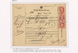 Österreich - Ganzsachen: 1870/1935, POSTANWEISUNGEN, Gehaltvolle Sammlung Mit Ca - Altri & Non Classificati