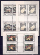 CSSR 1988 - Kunstwerke, Nr. 2979 - 2981 Im Kleinbogen, Postfrisch ** / MNH - Blocks & Kleinbögen