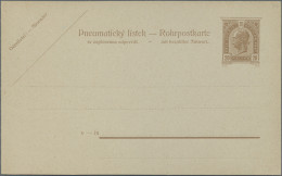 Österreich - Ganzsachen: 1879/1919, Sammlungspartie Von 25 Ungebrauchten Und Tei - Autres & Non Classés
