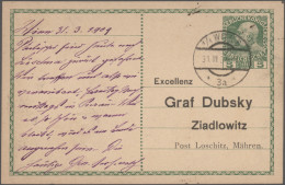 Österreich - Privatganzsachen: 1904/1920 (ca.), Partie Von 20 Ganzsachen (Umschl - Andere & Zonder Classificatie