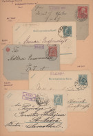 Österreich - Stempel: BESONDERE ENTWERTUNGEN, 1871/1920 Ca., Interessante Sammlu - Maschinenstempel (EMA)