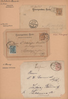 Österreich - Stempel: GRENZÜBERSCHREITENDE BAHNPOST, 1875/1895 Ca., Gehaltvolle - Franking Machines (EMA)