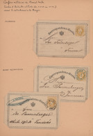 Österreich - Stempel: MILITÄRGRENZE Zu Serbien - BANAT, 1869/1870, Sammlung Mit - Maschinenstempel (EMA)