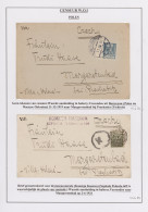 Poland: 1919/1921, Four Censored Covers To Austria/Germany/Poland, Thereof Three - Cartas & Documentos