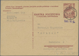 Poland - Postal Stationary: 1952/1962, Postal Cards "Six-Year-Plan" And "Industr - Postwaardestukken