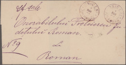 Romania: 1860/1990 (ca.), Exciting Lot Of Hundreds Of Covers And Postcards In A - Brieven En Documenten