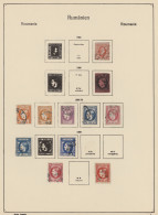 Romania: 1865-1978 Used Collection On Printed Pages In Four Binders + Mint Colle - Gebraucht