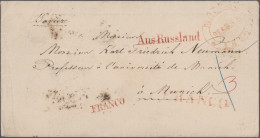 Russia: 1854-1883: Collection Of 22 Covers And Postcards Including 16 Items From - Lettres & Documents