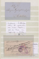 Russia: 1860/1916, Assortment Of 16 Covers/cards, Comprising E.g. 1860 Ship Capt - Cartas & Documentos