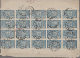 Russia: 1922/1924, INFLATION/TRANSITION PERIOD, Extraordinary Collection Of Appr - Covers & Documents