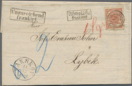 Sweden: 1865/1881, Lot Mit 10 Verschiedenen Briefen In Teils Etwas Unterschiedli - Lettres & Documents