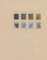 Schweiz: 1850-1908 Ganz überwiegend Gestempelte Sammlung Ab 8 Rayonmarken, Mit S - Sammlungen