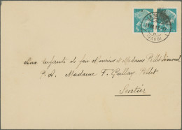 Schweiz: 1854/1967, Vielseitige Partie Von Ca. 125 Briefen Und Karten, Dabei U.a - Verzamelingen