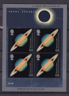 229 GRANDE BRETAGNE 1999 - Y&T BF 7 - Eclipse Solaire - Neuf ** (MNH) Sans Charniere - Unused Stamps