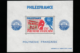 Polynesia 1982 - Philatelic Exhibition ,Philexfrance 82, MNH , Bl.6 - Ongebruikt