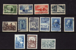 Finlande - (1938-54) - Tricentenaire Des Postes - Celebrites - Evenements - Obliteres - Used Stamps