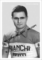 PHOTO CYCLISME REENFORCE GRAND QUALITÉ ( NO CARTE ), MICHELE GISMONDI TEAM BIANCHI 1954 - Ciclismo