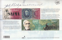 2006 Finland Snellman Philosopher Maps Souvenir Sheet  MNH @ BELOW FACE VALUE - Unused Stamps