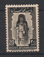 AFGHANISTAN - 1951 - N°YT. 359 - Bamian 20p Noir - Neuf Luxe ** / MNH / Postfrisch - Afganistán