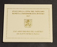 VATICAN VATICANO 2017 / 2€ COMMEMO / 1950e ANNIVERSAIRE DU MARTYRE DES SAINTS PIERRE ET PAUL - Vatikan