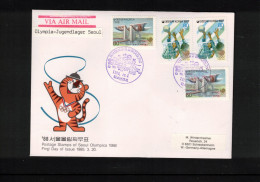 South Korea 1988 Olympic Games Seoul - Olympic Youth Village Interesting Cover - Ete 1988: Séoul