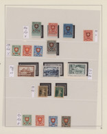 Schweiz: 1862/1963: 101 Jahre Schweiz "ungebraucht/postfrisch" In 2 Safe-Dual-Al - Collections