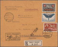 Schweiz: 1900-1980 Ca.: Bunter Posten Mit Auch Besseren Marken Und Blocks, Viele - Lotti/Collezioni