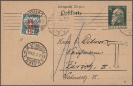 Schweiz: 1900-2000 Ca.: Weit über 1000 Briefe, Postkarten, Ansichtskarten Und FD - Verzamelingen