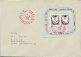 Schweiz: 1923/2007, Posten Mit über 30 Belegen Mit Teils Interessanten Frankatur - Collections