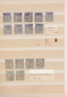 Schweiz - Portomarken: 1878-1938 Sammlung Der Portomarken Gestempelt Im Kleinen - Postage Due